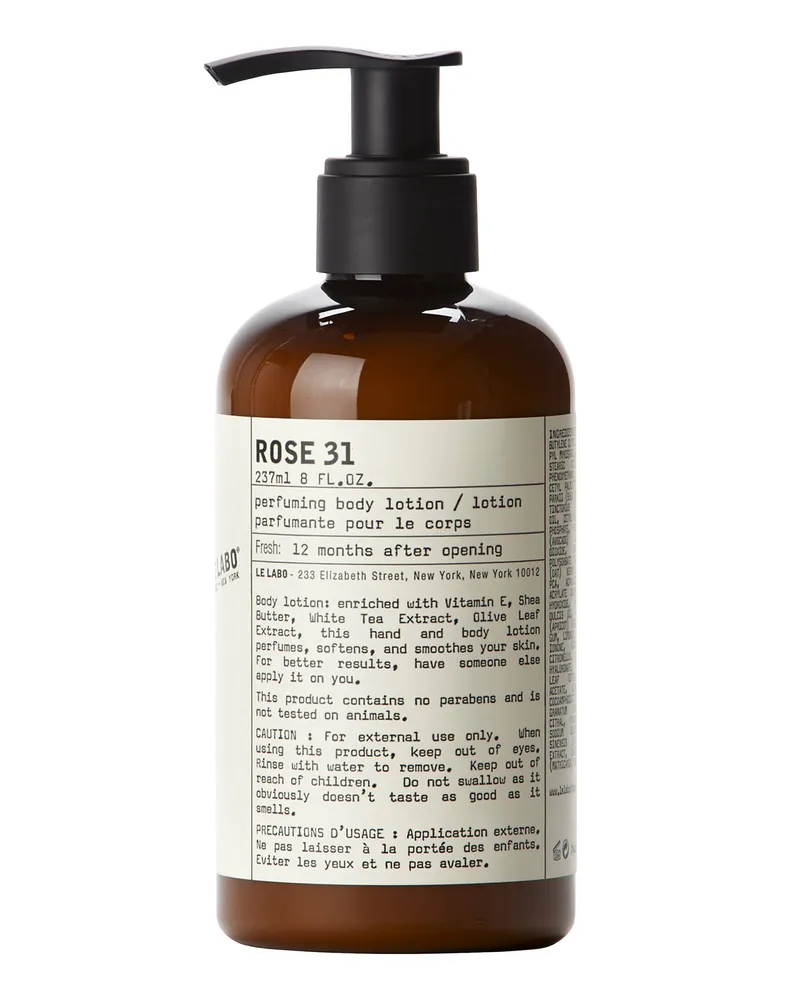 Le Labo Rose 31 Bodylotion Weiss