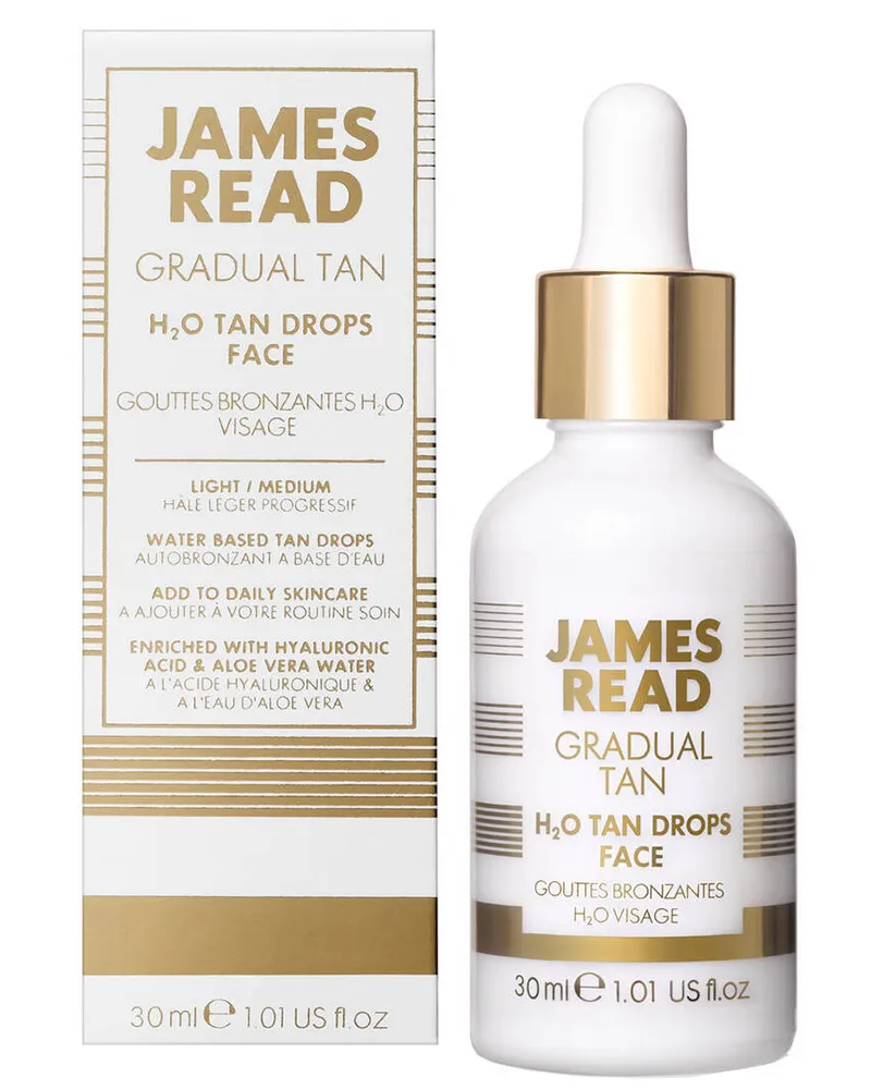 James Read H2O Tan Drops Face Weiss