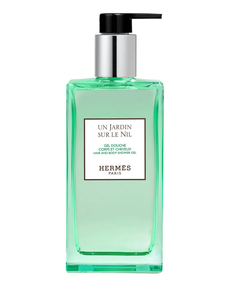 Hermès Un Jardin sur le Nil, Duschgel für Körper und Haar Weiss