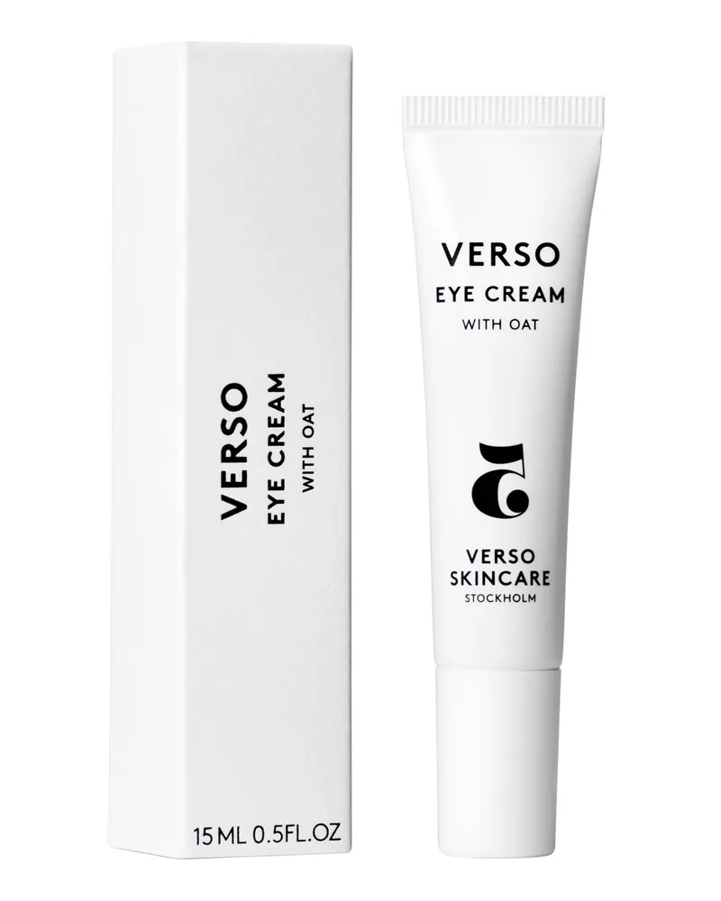 Verso Skincare Eye Cream with Oat Weiss