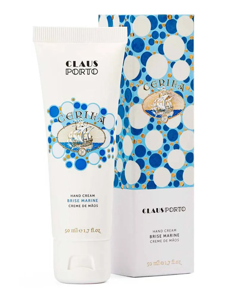 Claus Porto Cerina Brise Marine Hand Cream Weiss