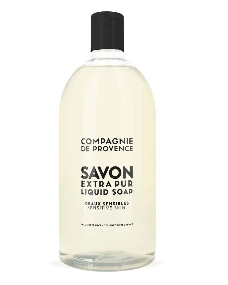 Compagnie de Provence Liquid Marseille Soap 1l Refill Sensitive Skin Weiss