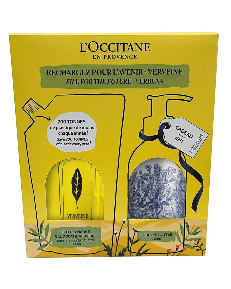 L'Occitane Nachfüll-Duo Verbene Duschgel Weiss