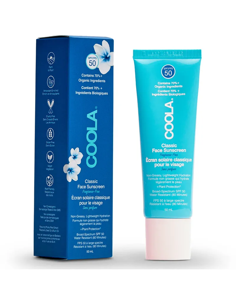 Coola Classic SPF 50  Face Lotion Fragrance-Free Weiss
