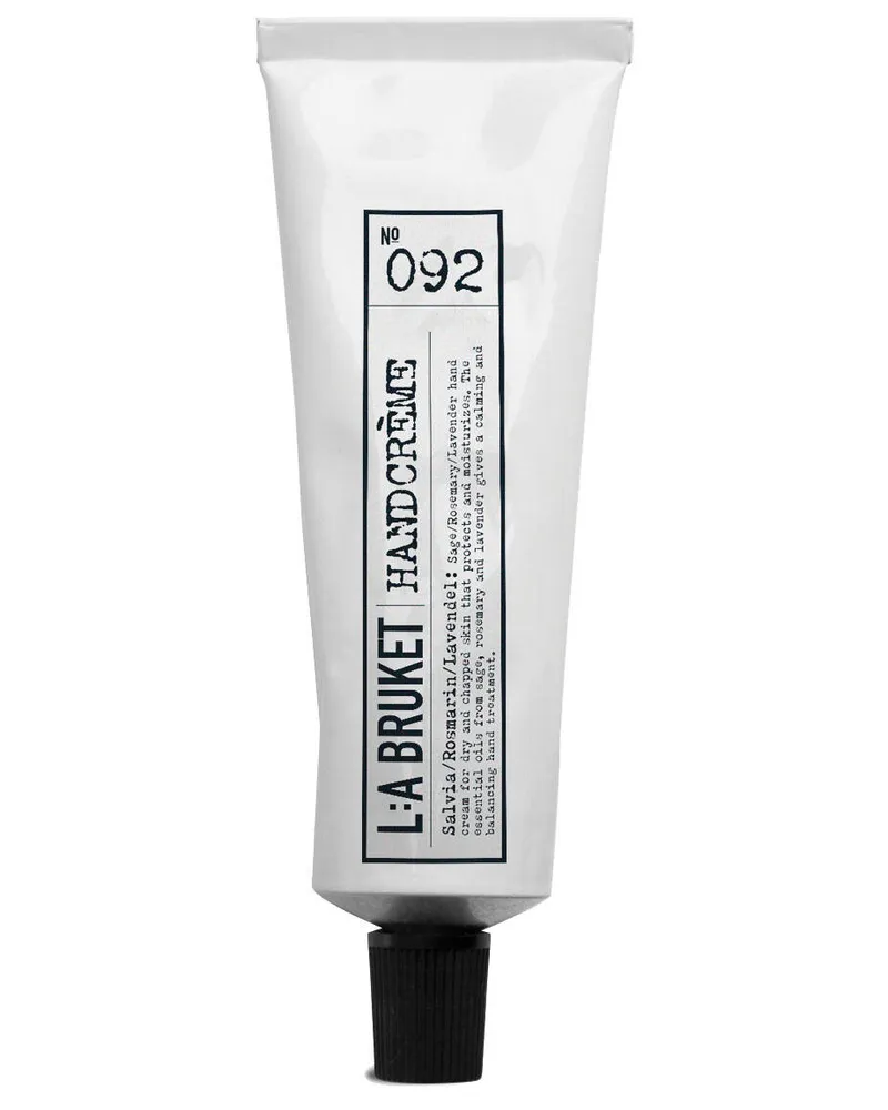 L:A Bruket No. 092 Handcreme Salbei/Rosmarin/Lavendel Weiss