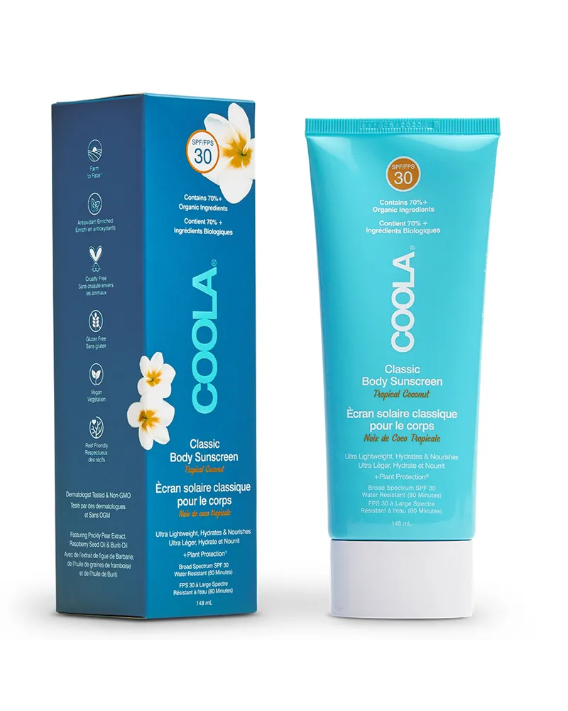 Coola Classic SPF 30 Body Lotion Tropical Coconut Weiss