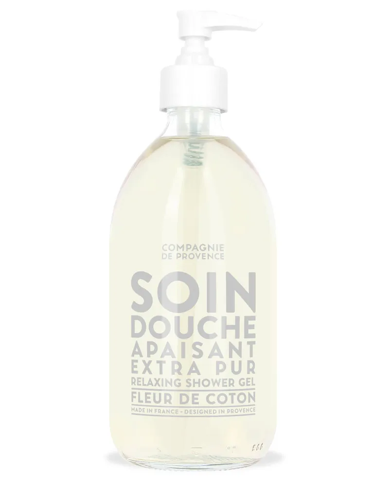 Compagnie de Provence Shower Gel Cotton Flower Weiss