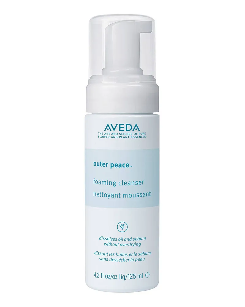 Aveda outer peace™ foaming cleanser Weiss