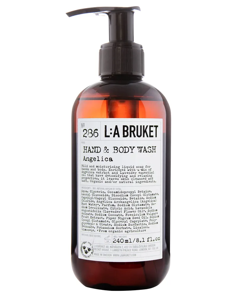 L:A Bruket 286 Hand & Body Wash Angelica Weiss