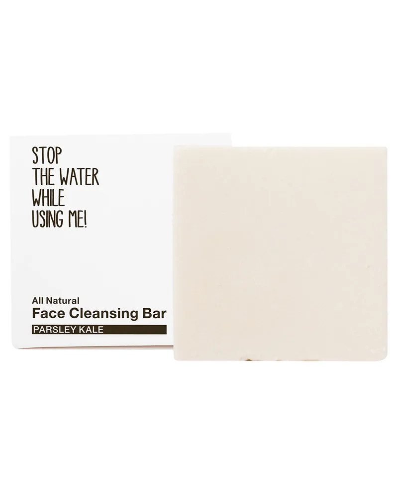 STOP THE WATER WHILE USING ME! All Natural Parsey Kale Face Cleansing Bar Weiss