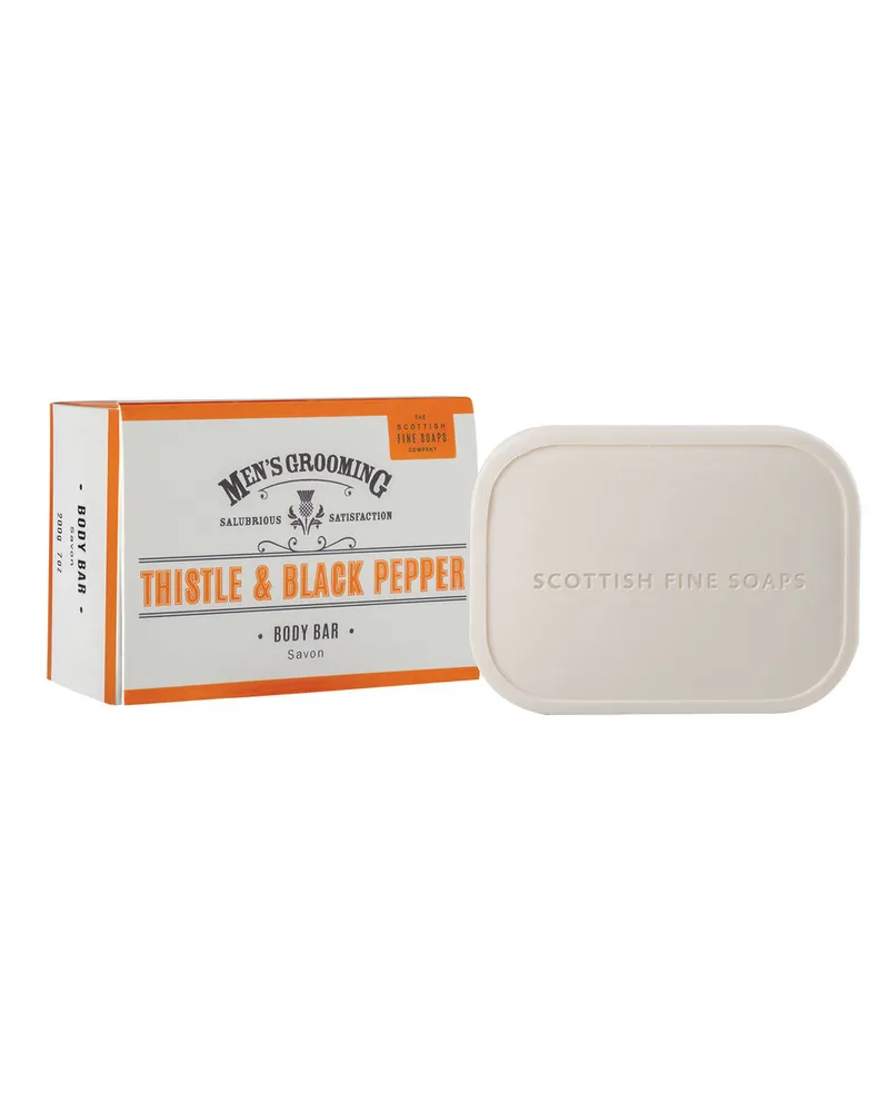 The Scottish Fine Soap Company Body Bar Seife Weiss