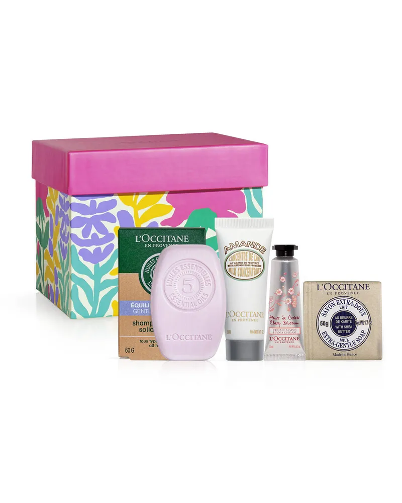 L'Occitane Geschenkset Sanfte Routine Weiss