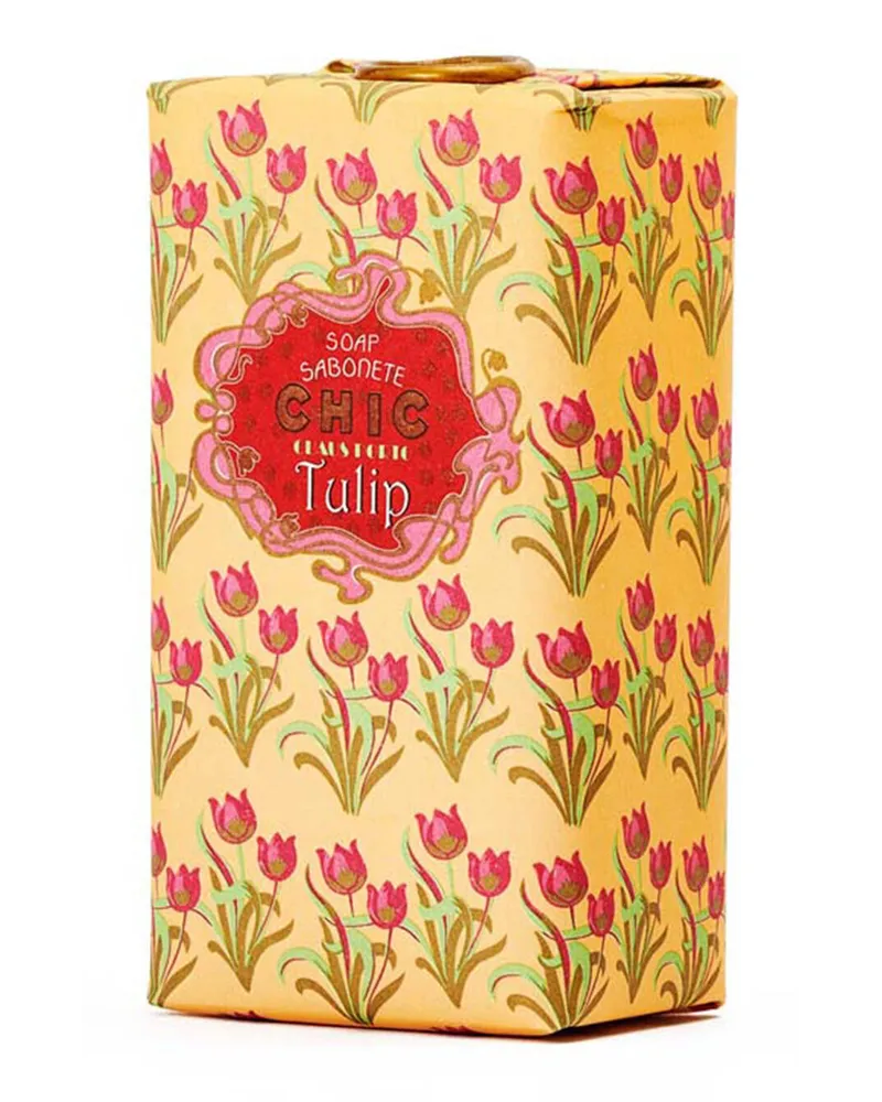 Claus Porto Chic Tulip Wax Sealed Soap Weiss