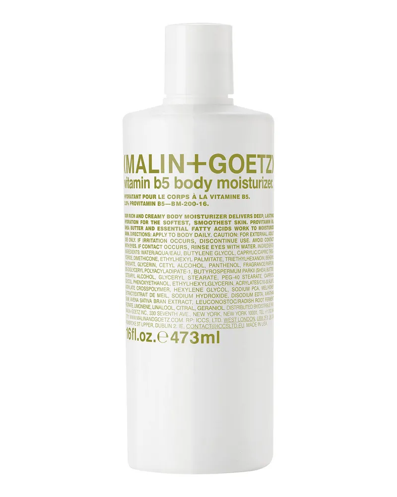 Malin+Goetz Vitamin B5 Body Moisturizer Weiss