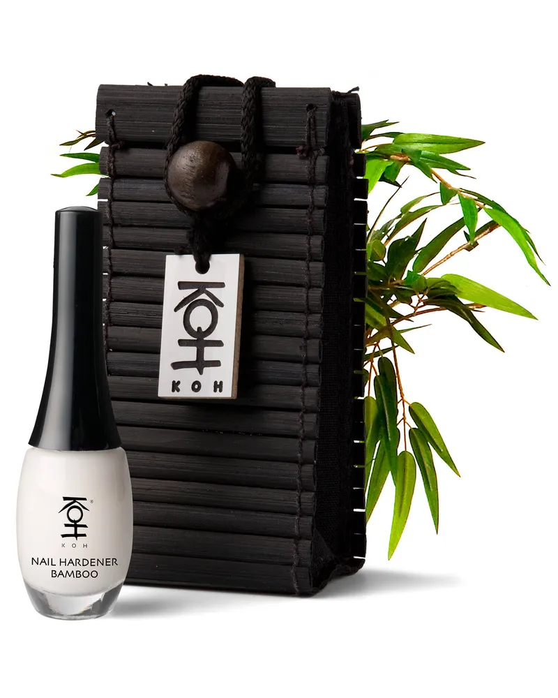 Koh Nail Hardener Bamboo Weiss