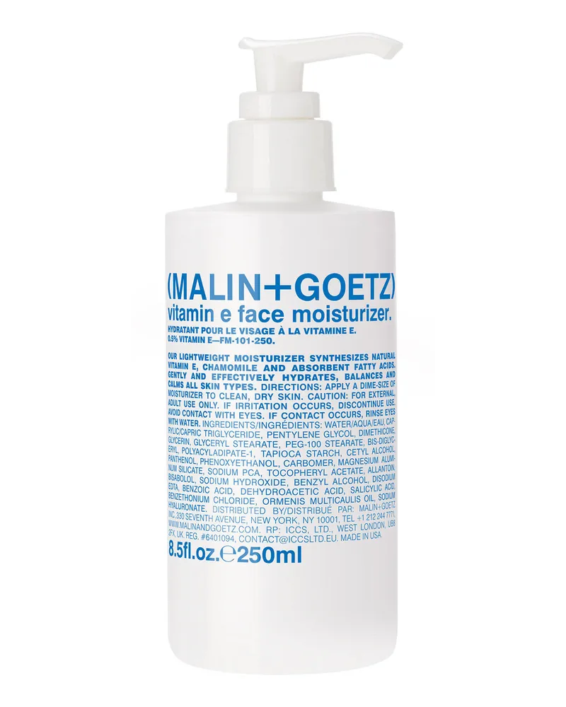 Malin+Goetz Vitamin E Face Moisturizer Weiss