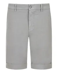 Mason's Bermudas mit filigranem Muster, Regular Fit Grau