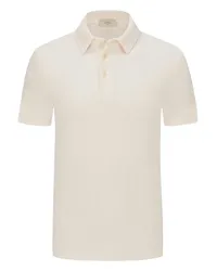 Altea Softes Poloshirt in Frottee-Qualität Offwhite