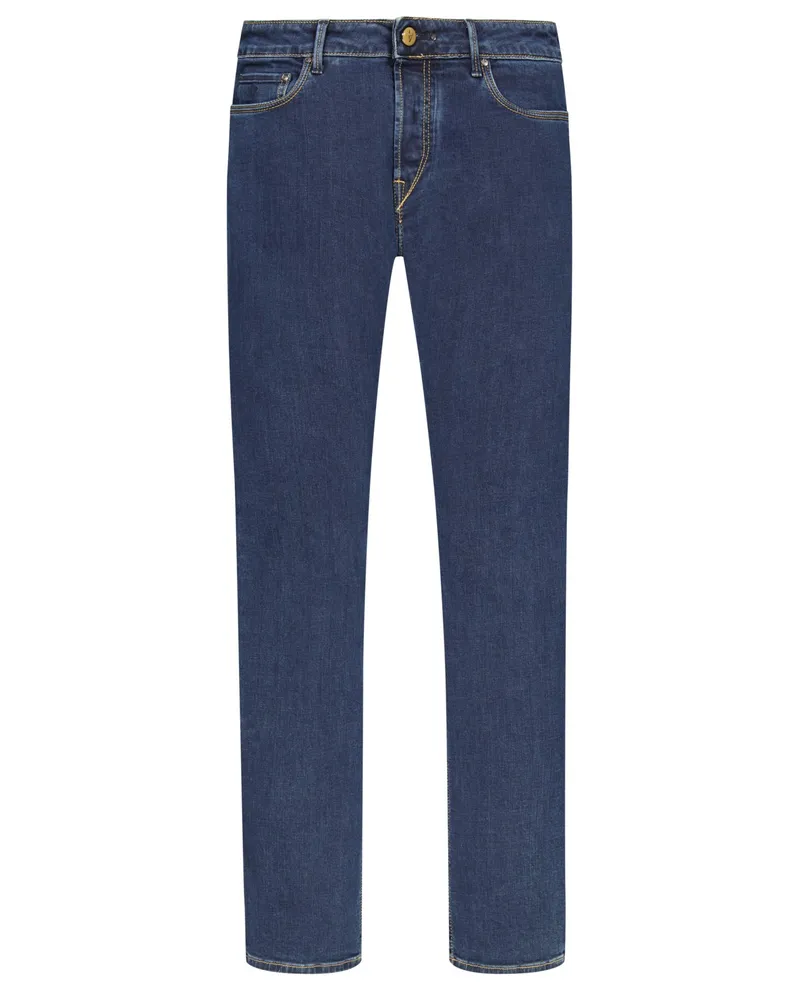 Handpicked Jeans Ravello mit Stretchanteil, Regular Fit Marine