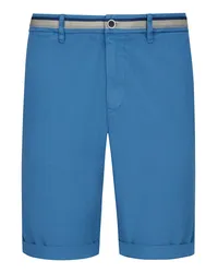 Mason's 5 Pocket Bermudas mit Kontrast-Streifen Blau