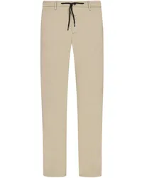 Mason's Leichte Baumwollchino mit Stretchbund, Milano Jogger Beige