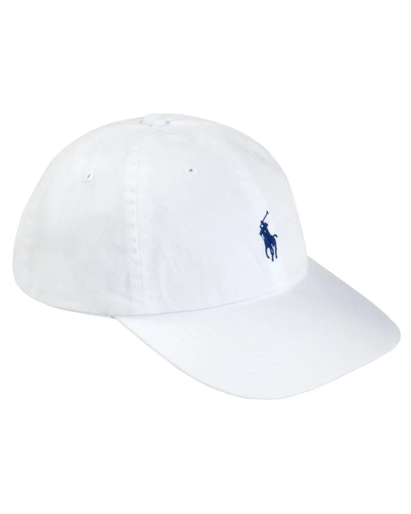 Ralph Lauren Cap mit Logo-Stickerei Weiß