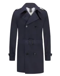 MACKINTOSH Wetterfester Eco Dry kurzer Trenchcoat Marine