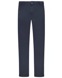 Incotex Chino mit Stretchanteil, Slim Fit Marine