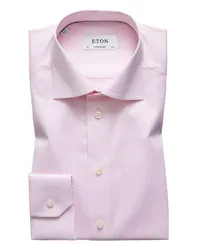 Eton Hemd in Twill-Qualität, Contemporary Fit Pink