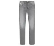 Jeans in Used-Optik, Slim Fit