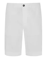 nine:inthe:morning Bermudas in Chino-Form mit breitem Saum Weiß