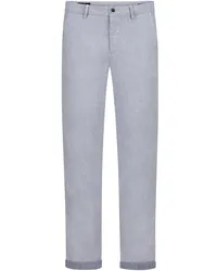 Mason's Leichte Hose Torino aus einem Leinengemisch, Slim Fit Hellblau