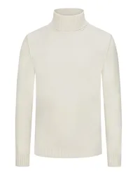 Phil Petter Softer Rollkragenpullover mit Inside-Out-Nähten Offwhite