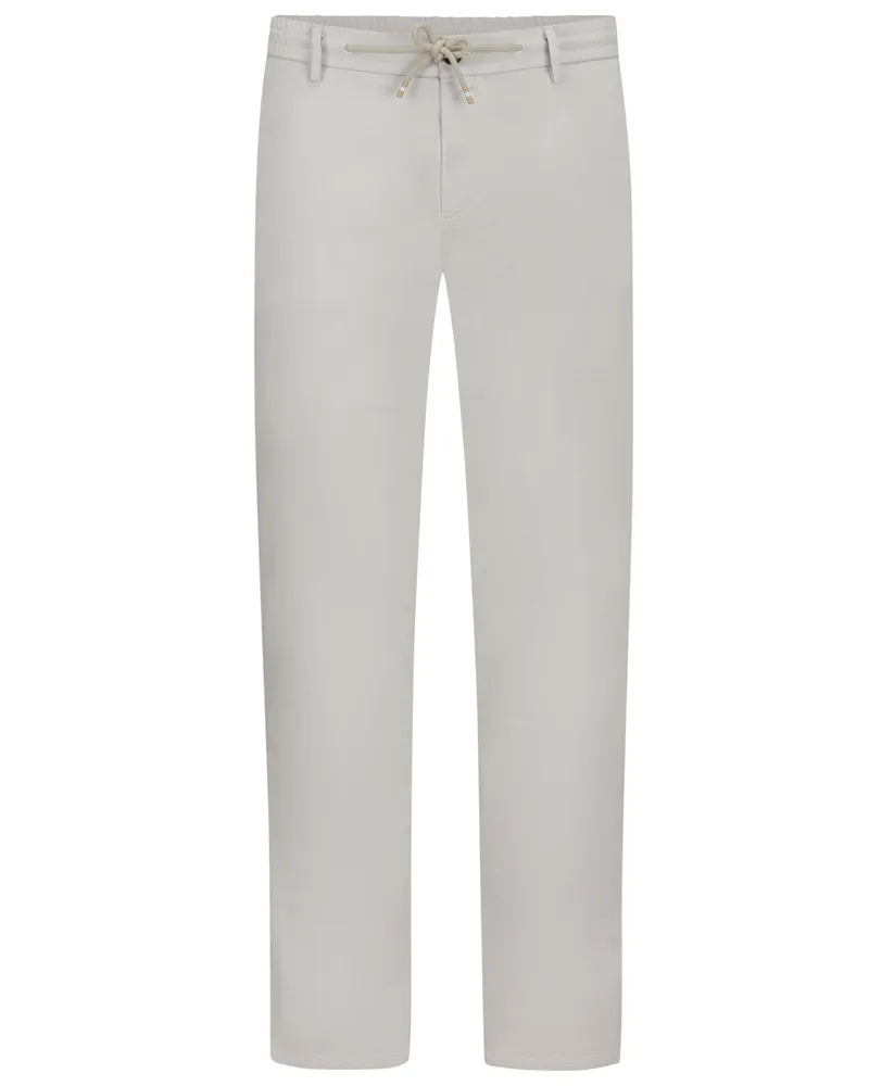 Mason's Stretch-Chino in Travel-Qualität, Extra Slim Fit Hellgrau