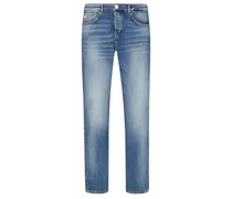 Jeans in Distressed-Optik, Slim Fit
