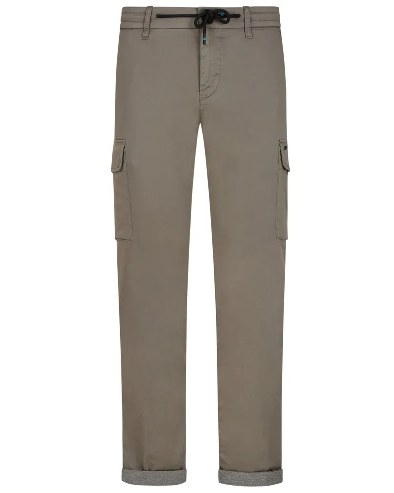 Mason's Leichte Cargohose mit Stretchbund, Milano Jogger Grau