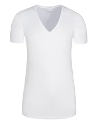 Novila Unterhemd mit tiefem V-Neck Weiß