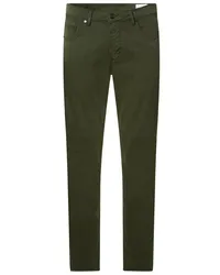 Baldessarini Softe 5 Pocket Hose Jayden mit Lyocell, Tapered Fit Oliv