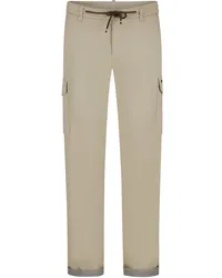 Mason's Glatte Cargohose in Travel-Qualität mit Stretch Beige