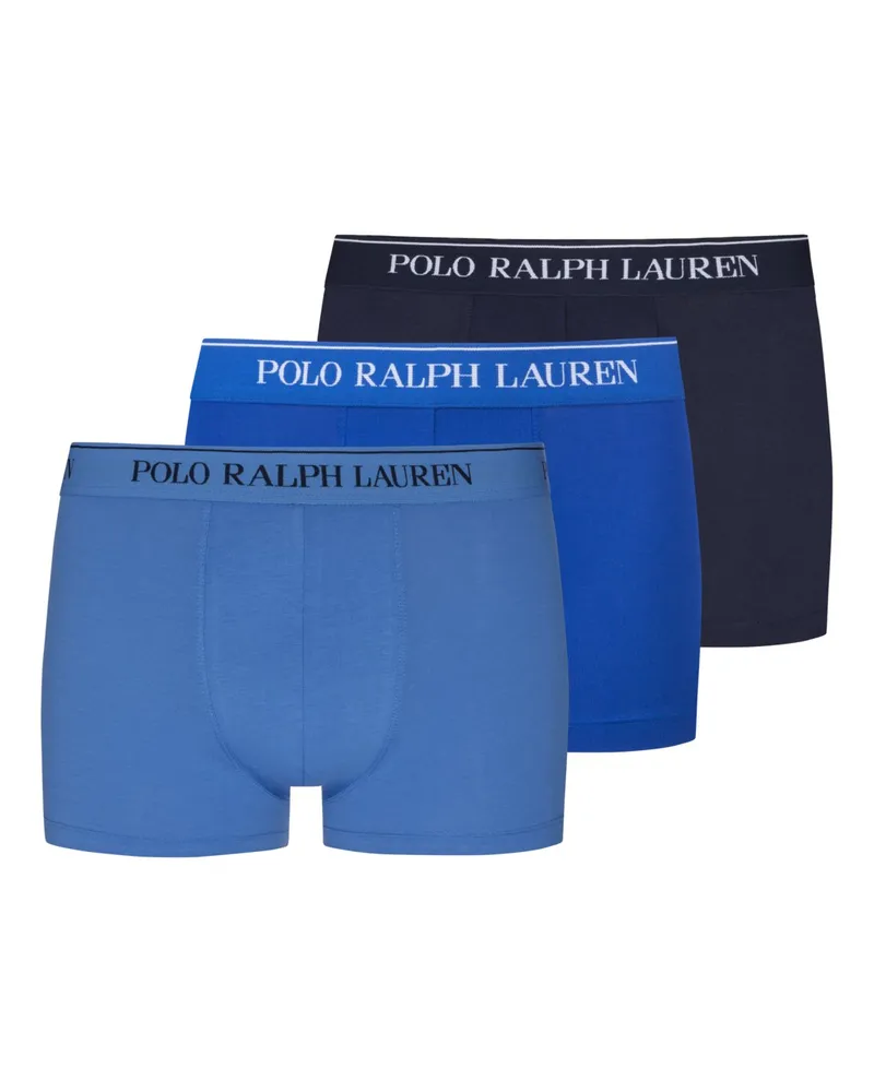 Ralph Lauren Boxershorts mit Stretchanteil, 3er Pack Marine