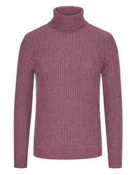 Gran Sasso Rollkragenpullover aus einem Wollgemisch Pink