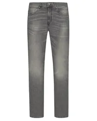 Baldessarini Leichte Sommer-Jeans in Used-Optik mit Stretch, Slim Fit Hellgrau