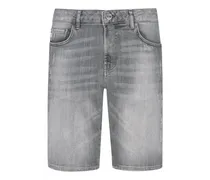 Denim Bermuda-Shorts im Used-Look