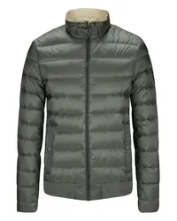 Belstaff Daunenjacke mit Steppmuster und Logo-Patch Grün