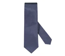 Krawatte mit filigranem Muster aus Seide