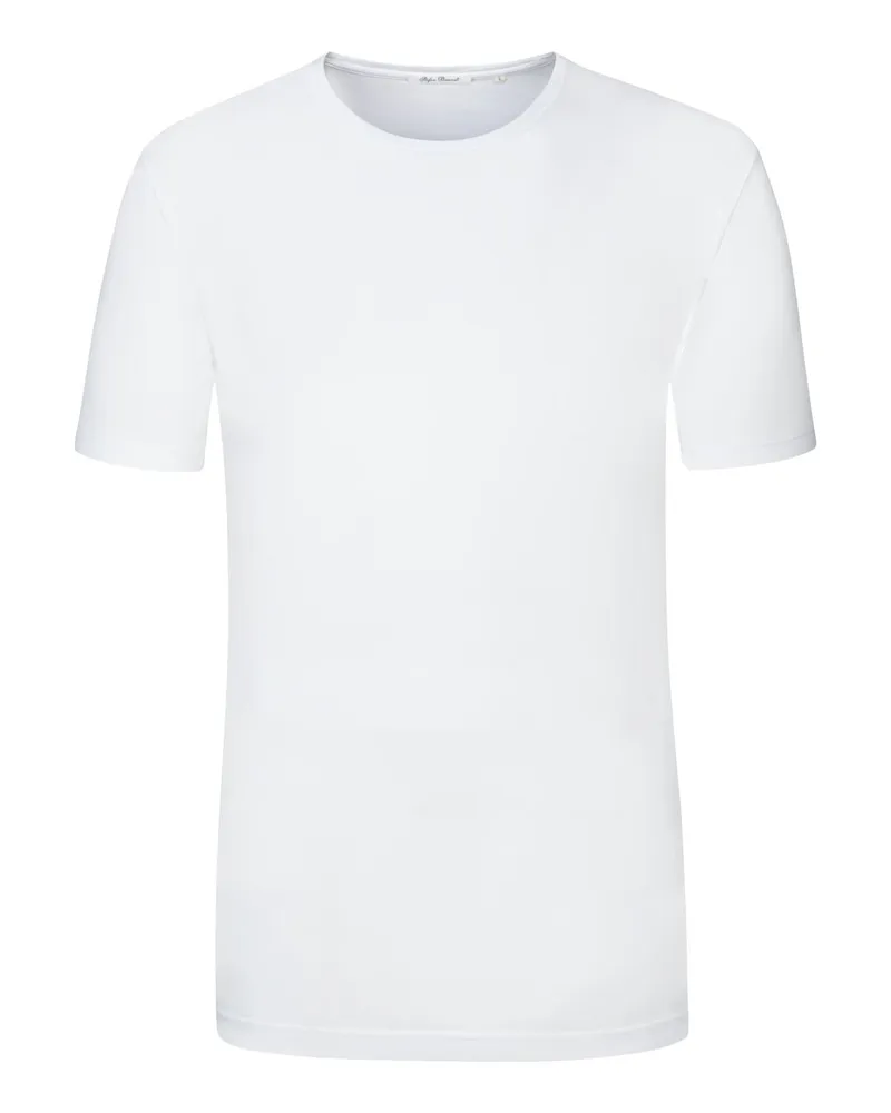 Stefan Brandt T-Shirt aus einem soften Baumwoll-Jersey Weiß