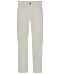 Mason's Leichte Stretch-Chino mit Bundfalte Kreide