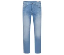 Softe Jeans Jack mit Iconic-Stretch und Used-Optik, Regular Fit