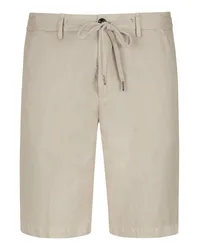 Briglia 1949 Bermudas aus einem Baumwoll-Leinengemisch Beige