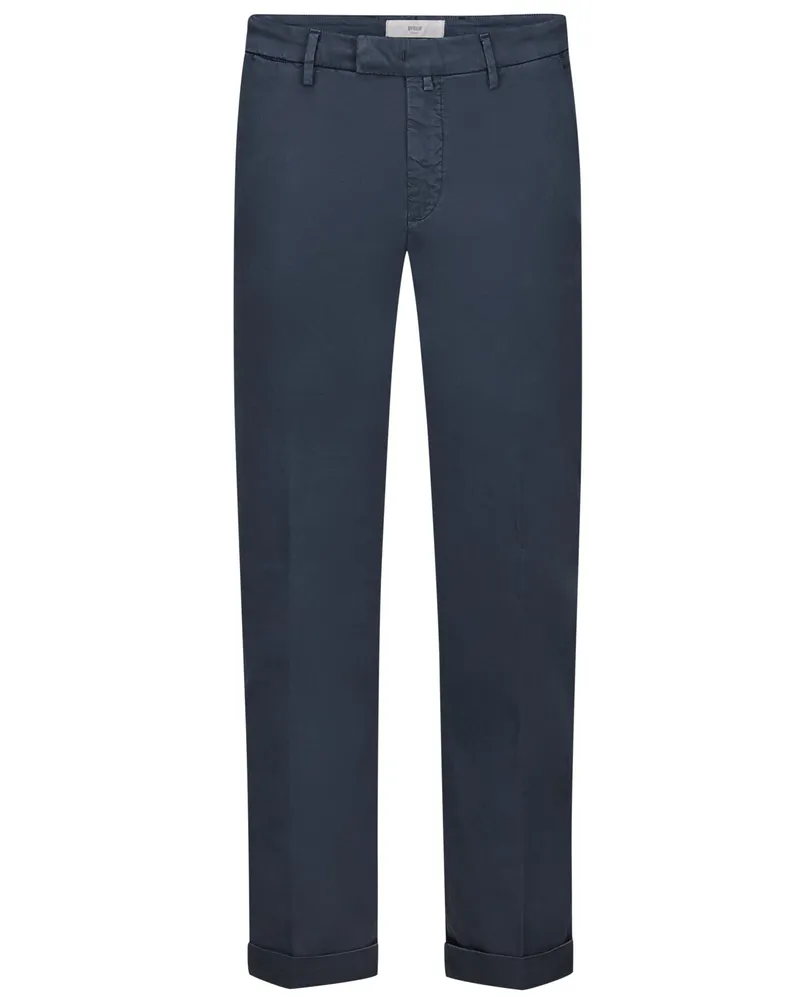 Briglia 1949 Chino mit Stretchanteil, Slim Fit Marine